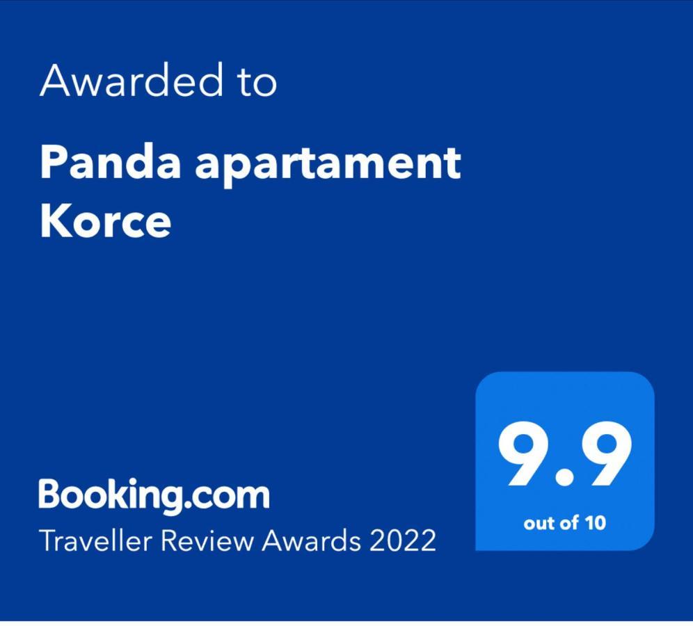 Panda Apartament Korce Eksteriør bilde